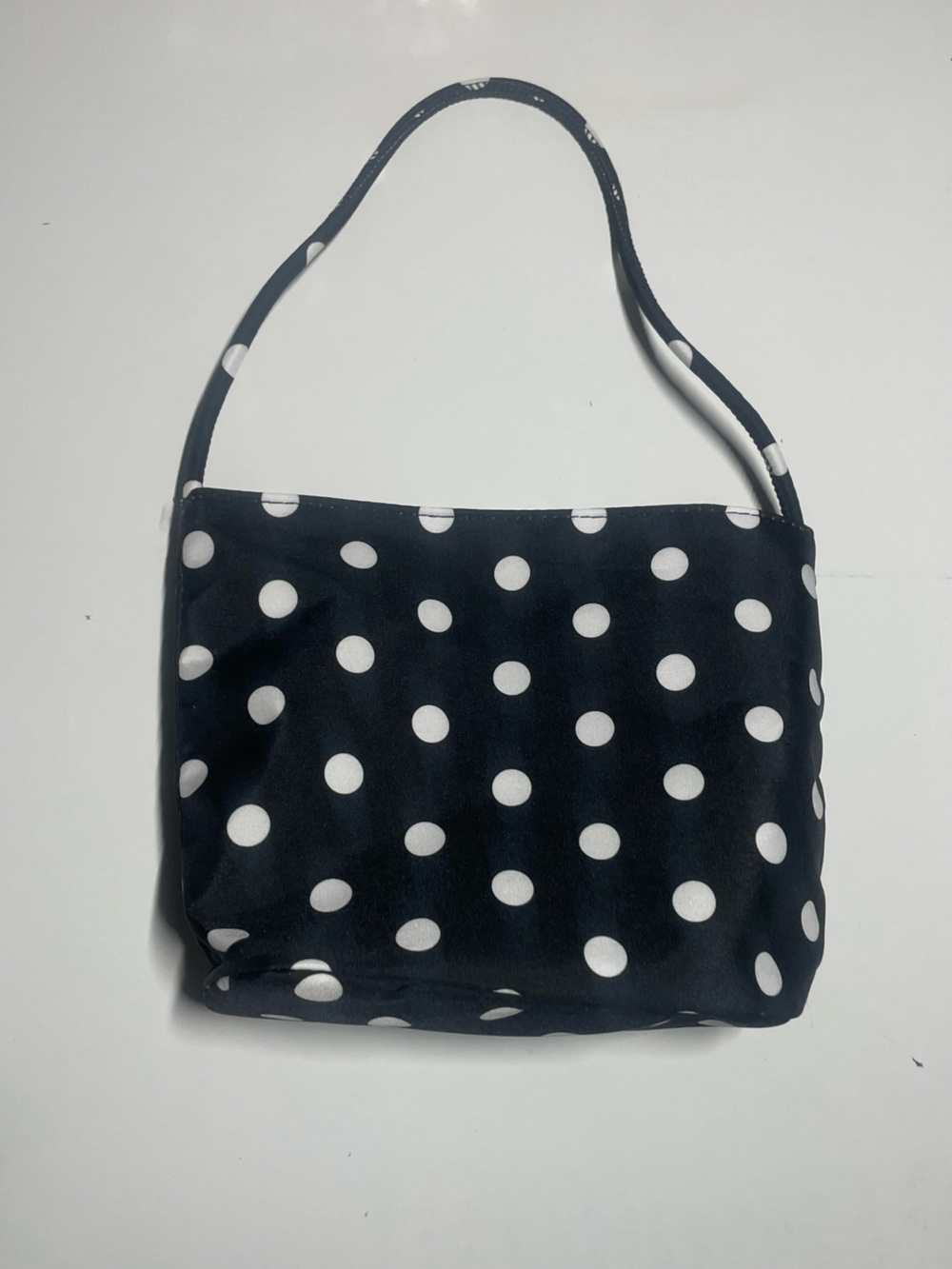 Black and White Polka Dot Shoulder Bag